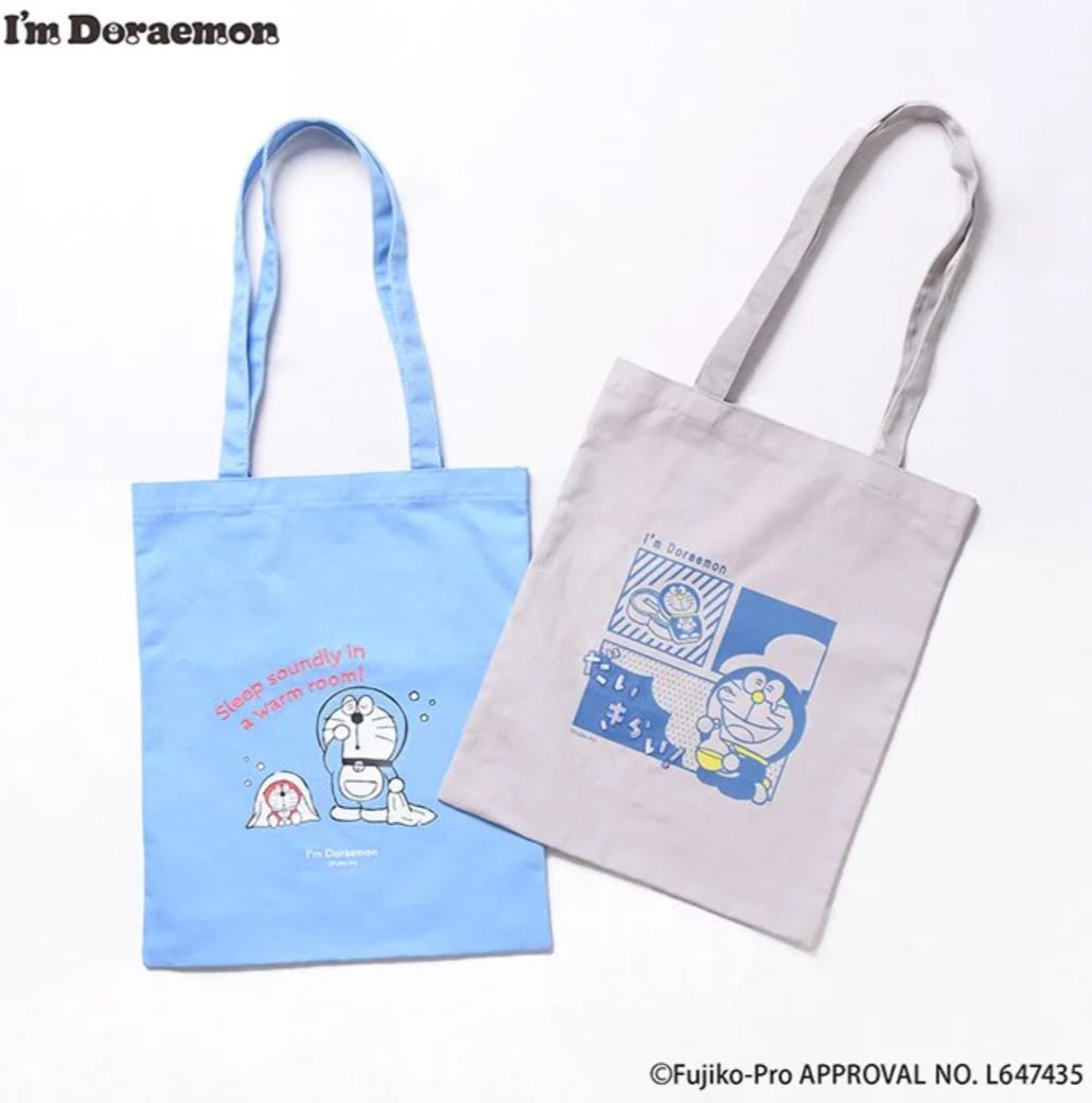 Flowering 多啦A夢 Tote bag