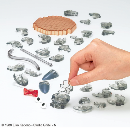 Crystal Puzzle 魔女宅急便Kiki水晶立體拼圖 -  黑貓
