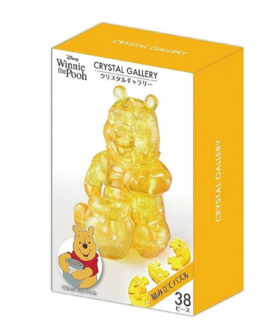 Crystal Puzzle Winnie the Pooh 水晶立體拼圖 - 黃色小熊維尼