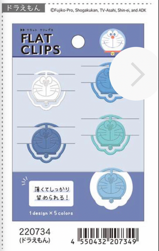 (7月到貨) Doraemon Flat Clips