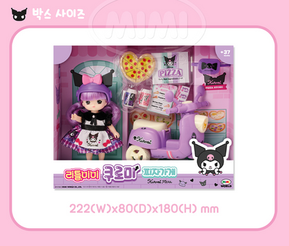 Sanrio x Little Mimi Kuromi Pizza 店玩具