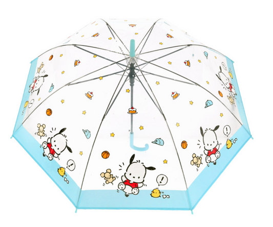 Sanrio PC狗 透明 60cm 長遮/雨傘