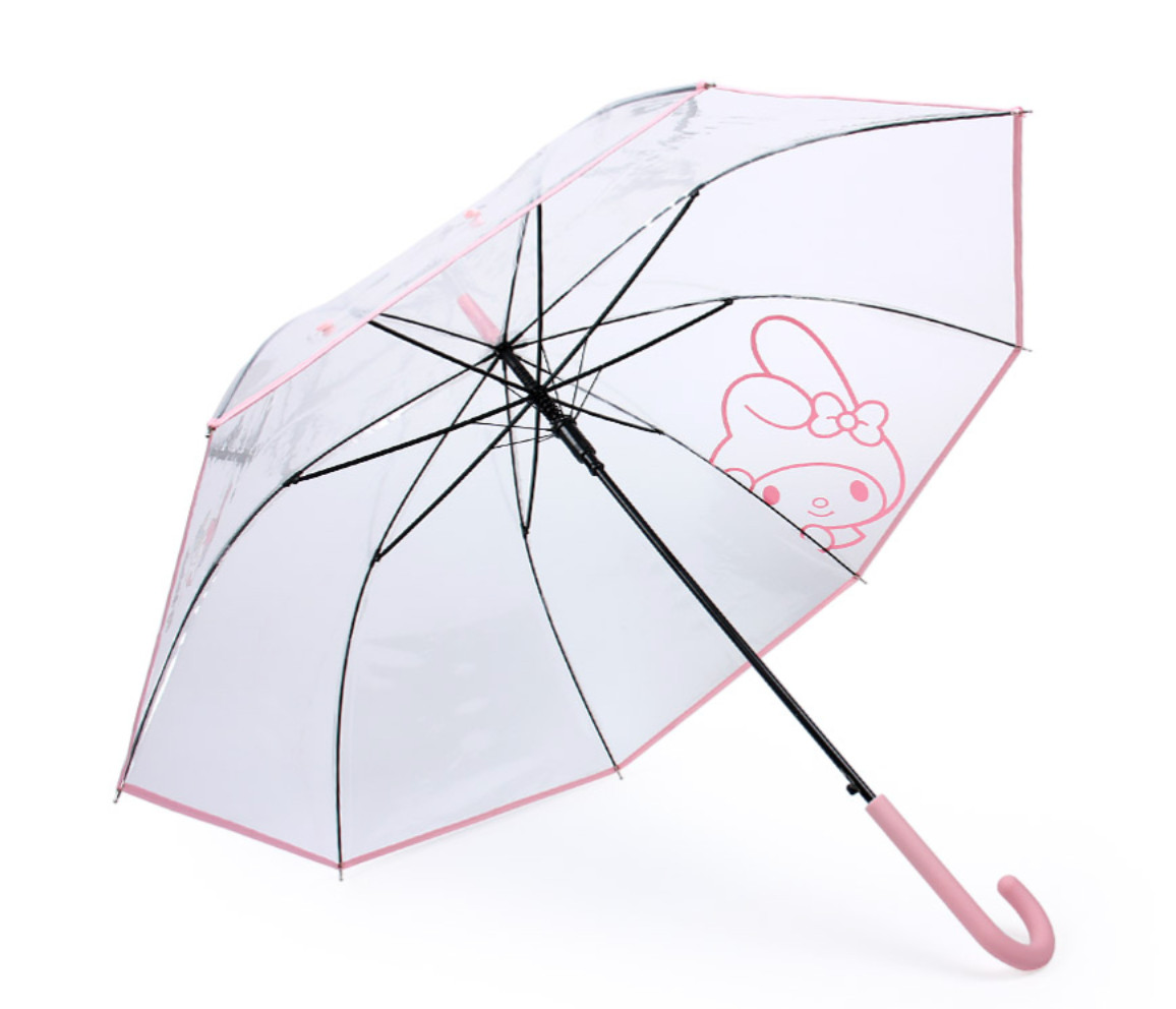 Sanrio 透明大樣 60cm 長遮/雨傘