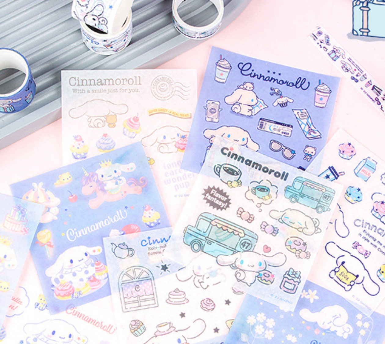 Sanrio MT紙貼紙膠帶禮盒套裝 Ver3