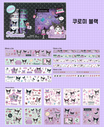 Sanrio MT紙貼紙膠帶禮盒套裝 Ver3