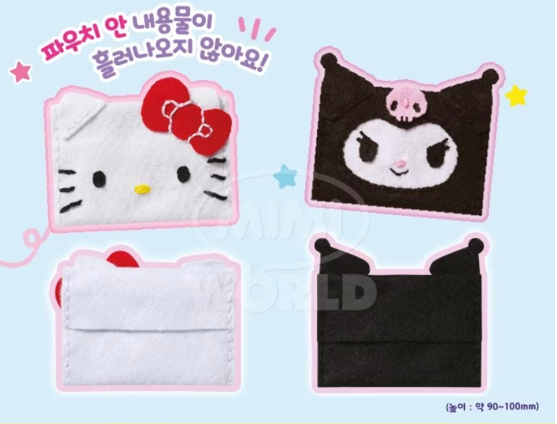 Sanrio DIY角色造型縫紉迷你袋/卡套套裝