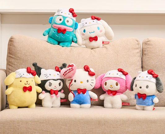 韓國Sanrio Hello Kitty 50周年限量版紀念公仔