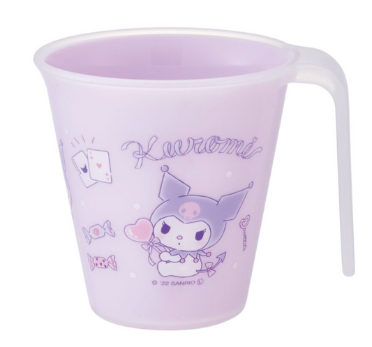 Skater Sanrio Kuromi 260mL可疊式水杯附手柄