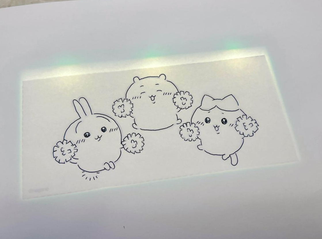Chiikawa 透光繪圖板連圖