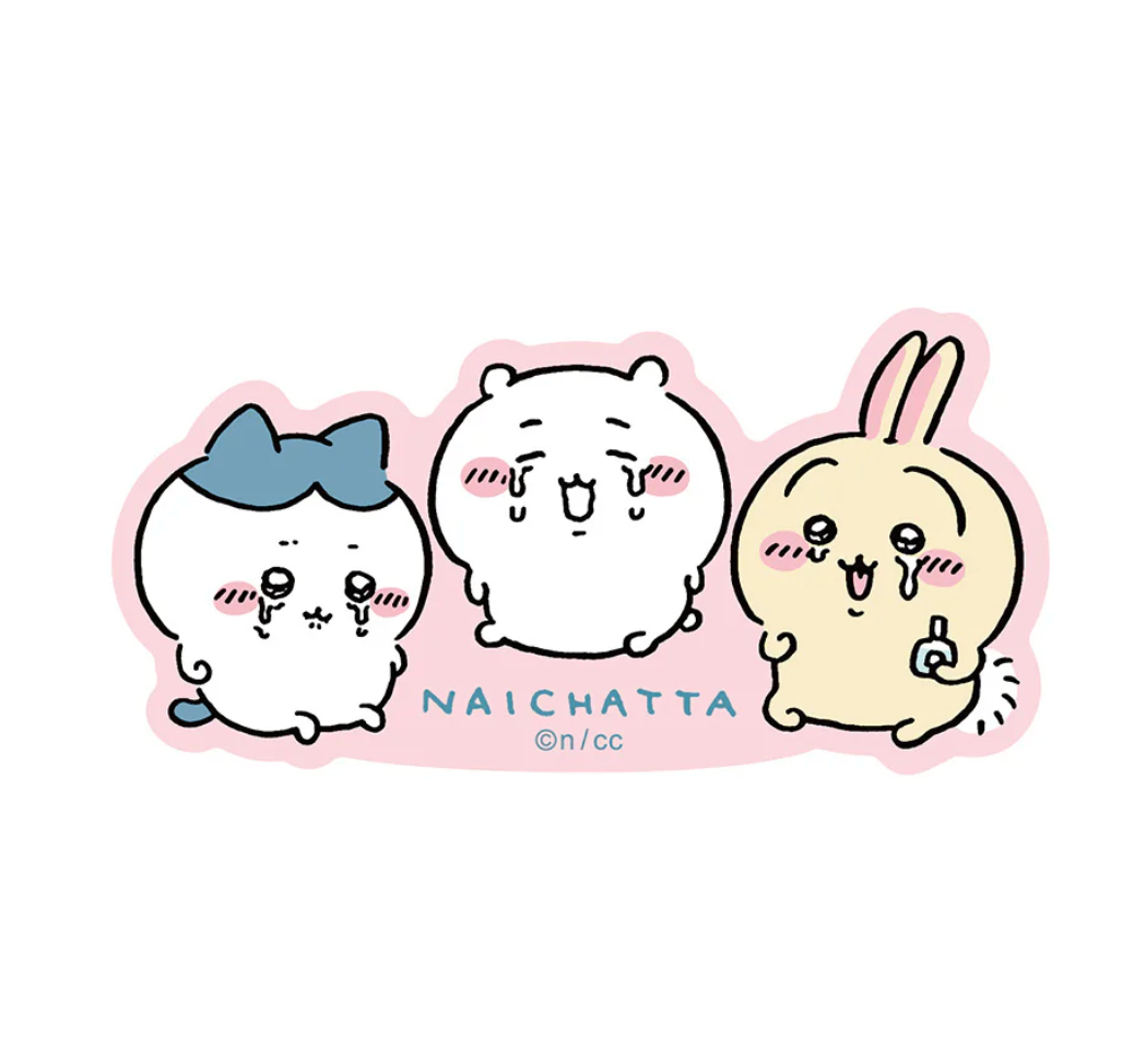 Chiikawa 貼紙 三主NAICHATTA