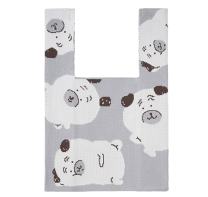 Nagano 角色針織tote bag 環保袋