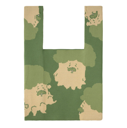Nagano 角色針織tote bag 環保袋