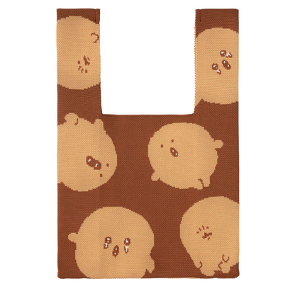 Nagano 角色針織tote bag 環保袋