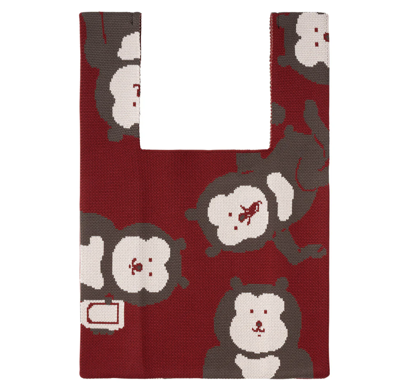 Nagano 角色針織tote bag 環保袋