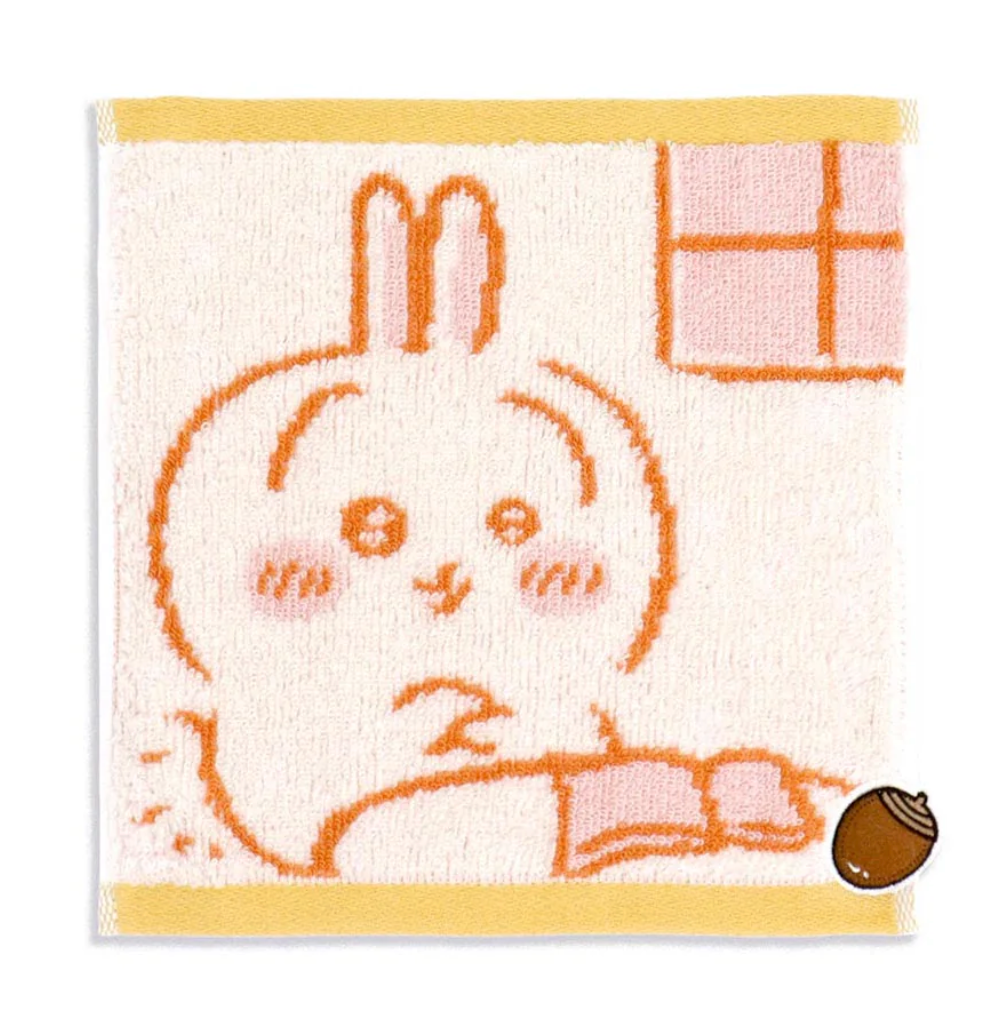 Towel美術館 Chiikawa 兔兔睇書手巾