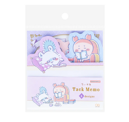Chiikawa x Wonderland Tea Time Tack Memo
