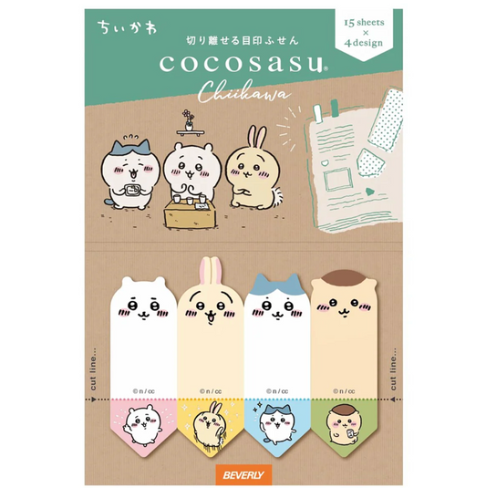 Chiikawa Cocosasu 兩段式備忘貼 - Face