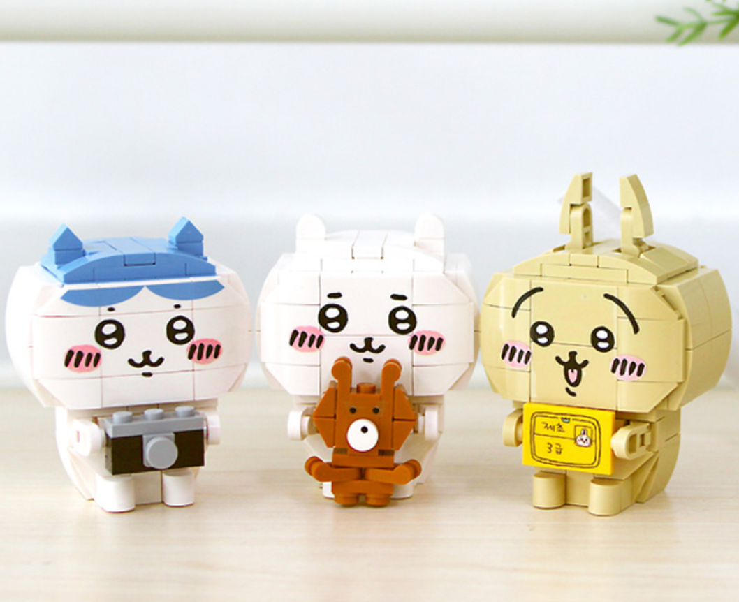 Chiikawa Lego積木組玩具模型