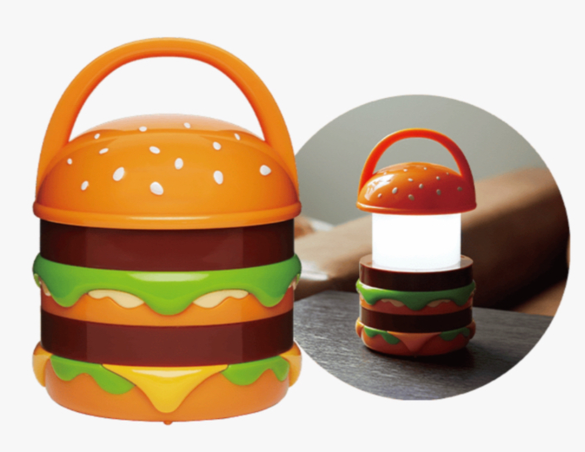日本麥當勞福袋BEAMS BigMac手提漢堡燈