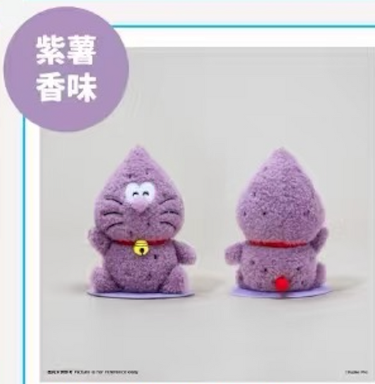 100%多啦A夢&Friends巡迴特展廣州站限定 紫薯磁石公仔