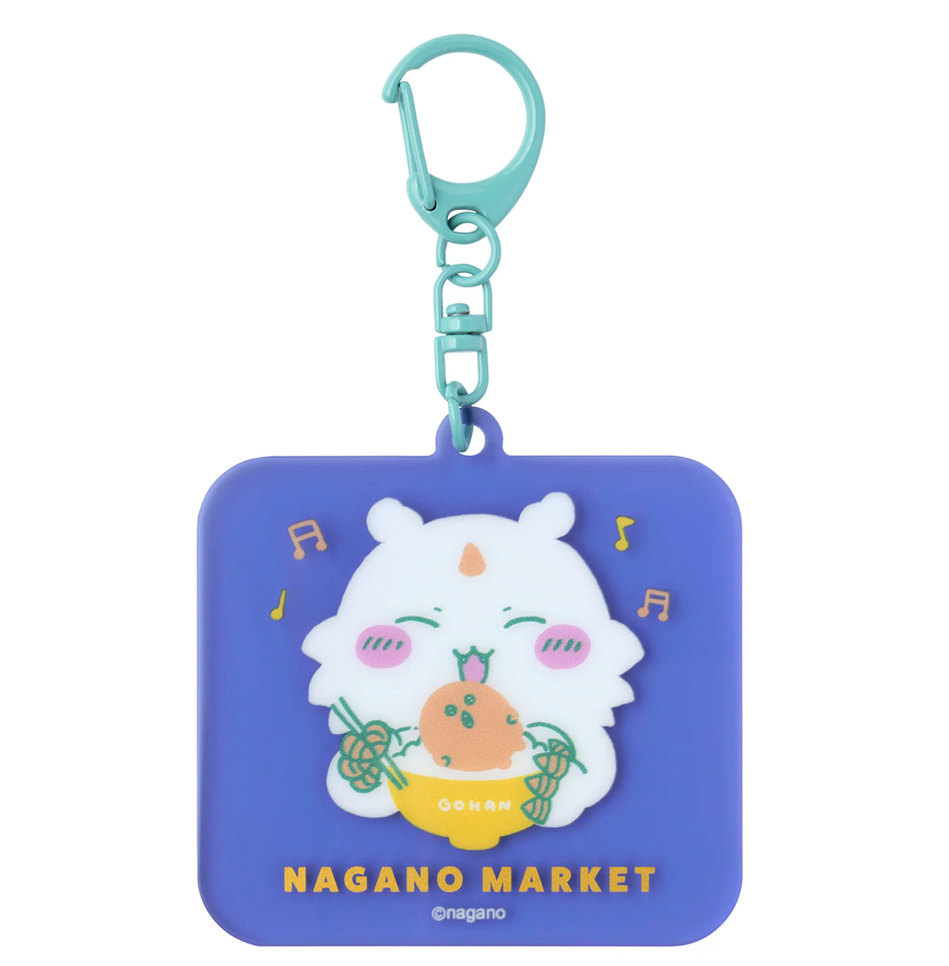 Nagano 角色彩色亞加力鎖匙扣