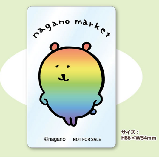 Nagano 彩色白熊自嘲熊變色卡限定特典