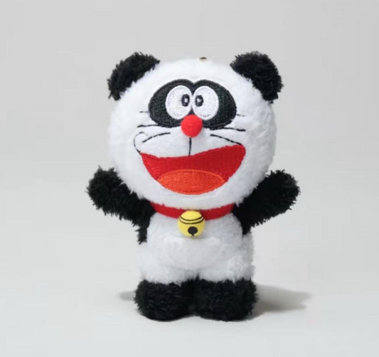 100%多啦A夢&Friends巡迴特展上海站限定 熊貓公仔掛飾