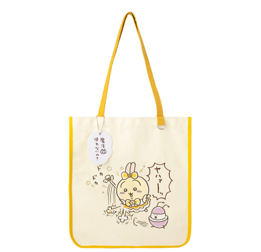 Chiikawa 魔法少女 兔兔刺繡手提袋tote bag