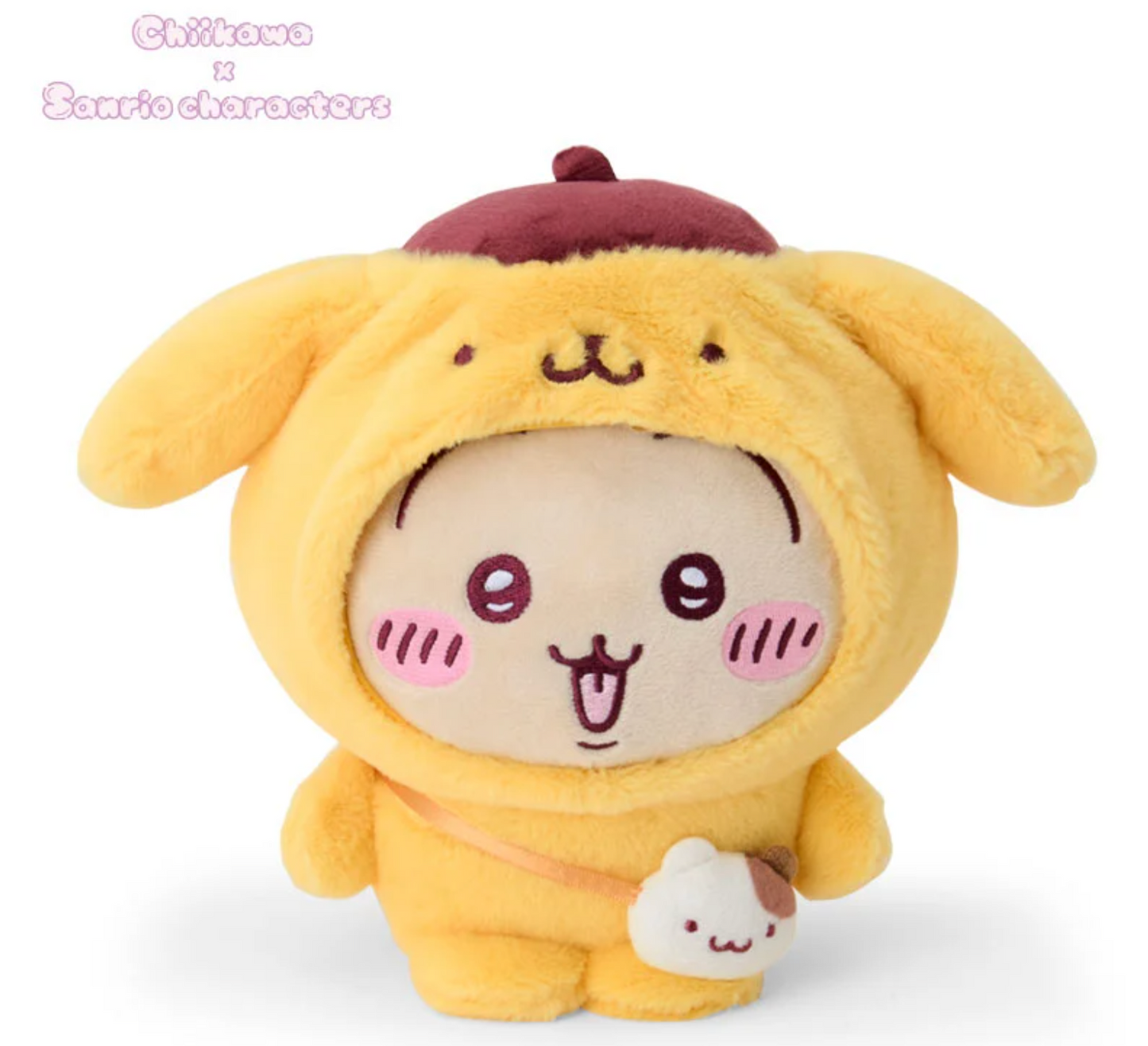 (14-21日到貨)Chiikawa x Sanrio 限定公仔(兔兔 x 布甸狗)