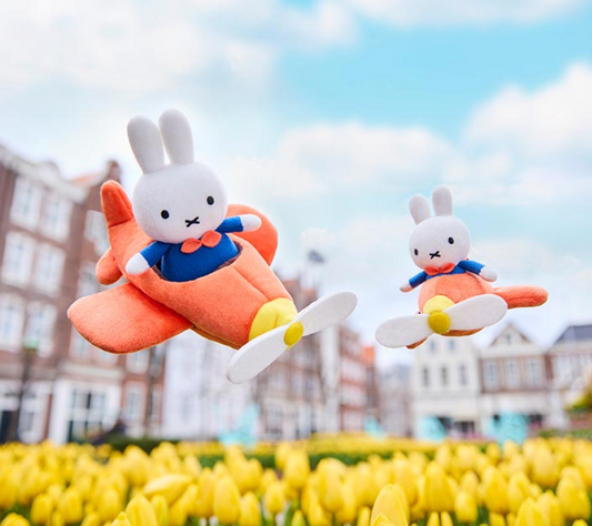 MIFFY 豪斯登堡限定 飛機公仔掛飾