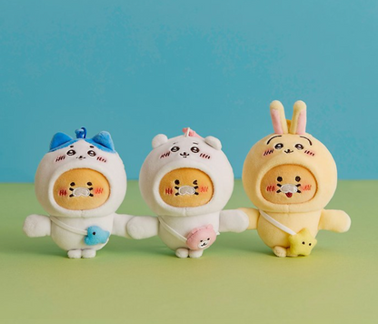 Kakao Friends x Chiikawa 手牽手磁石公仔鎖匙扣