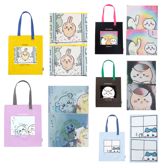 (9月底到貨)Chiikawa Park 光柵手提袋Tote Bag