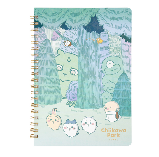 (9月底到貨)Chiikawa Park Notebook 筆記簿 昼之森