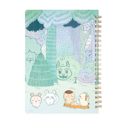 (9月底到貨)Chiikawa Park Notebook 筆記簿 昼之森