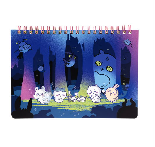 (9月底到貨)Chiikawa Park Notebook 筆記簿 暗之森