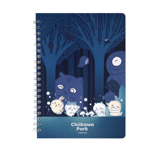 (9月底到貨)Chiikawa Park Notebook 筆記簿 夜之森