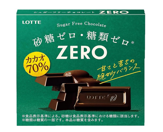 樂天 Zero 無糖70%朱古力 50g(5條)