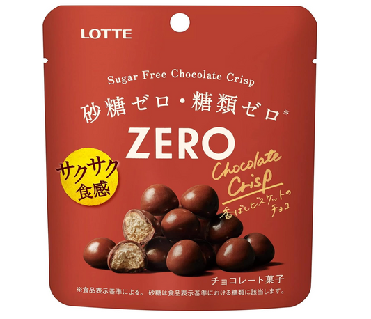 樂天 Zero 無糖朱古力脆球 28g