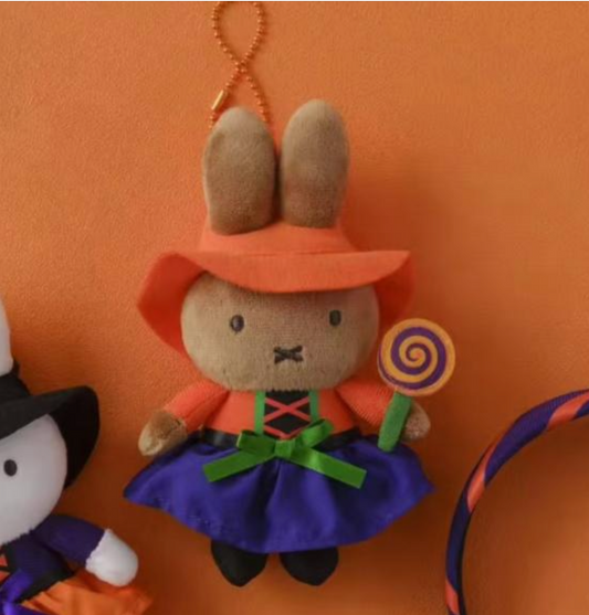 Miffy 豪斯登堡限定 萬聖節棒棒糖公仔掛飾(Melanie)