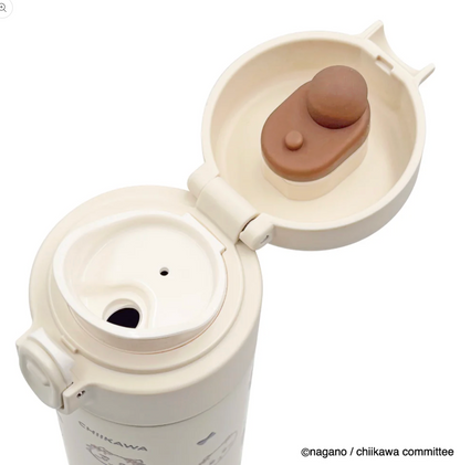 Chiikawa 500mL不銹鋼保溫瓶(全角色絲帶)