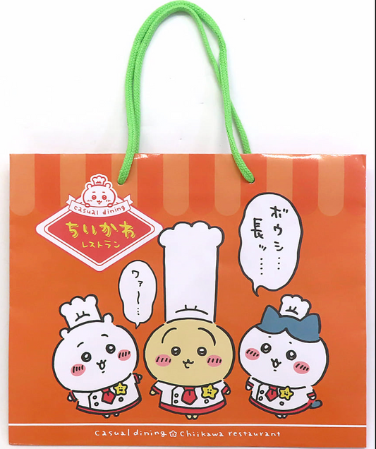 Chiikawa 餐廳特典紙袋