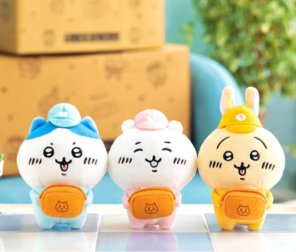 (1月到貨)天貓版 Chiikawa Market 速遞員公仔掛飾