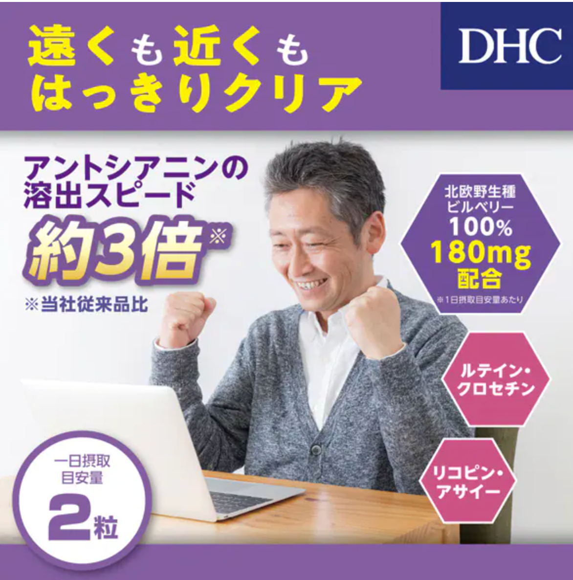 DHC 速攻藍莓護眼精華 20日分