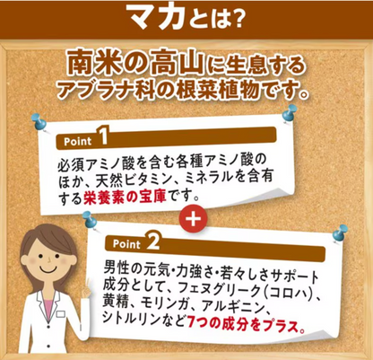 DHC 超濃縮瑪卡Strong活力膠囊 20日分