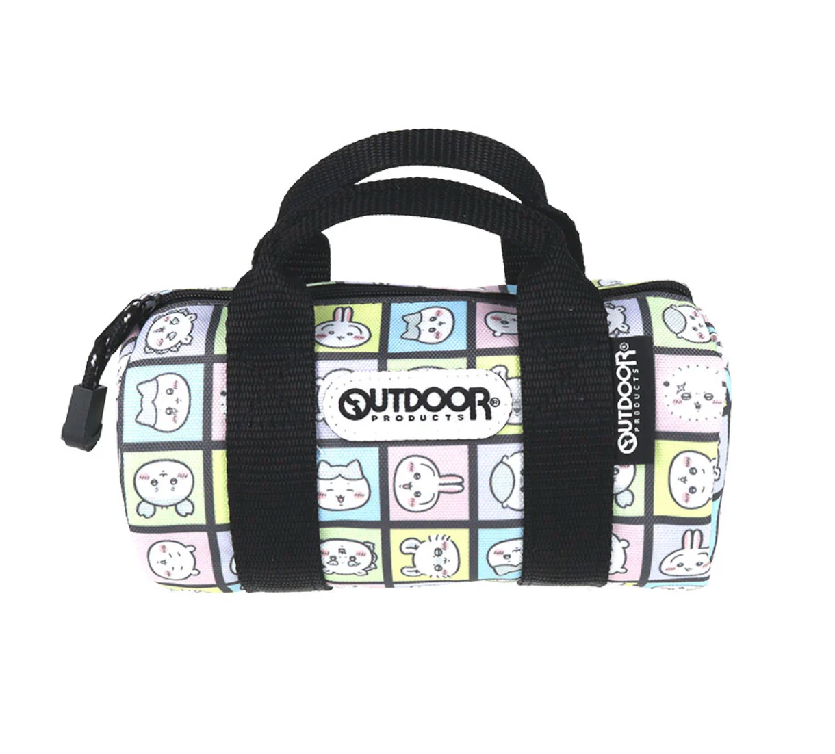 Chiikawa x Outdoor 手提袋筆袋 OD30 (全角色格仔)