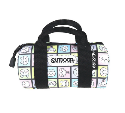 Chiikawa x Outdoor 手提袋筆袋 OD30 (全角色格仔)