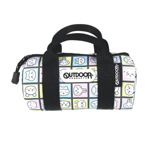 Chiikawa x Outdoor 手提袋筆袋 OD30 (全角色格仔)