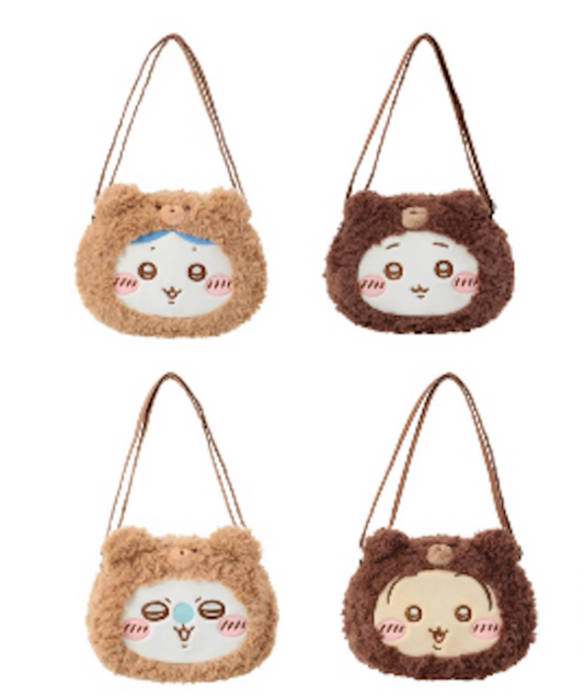 Miniso x Chiikawa 毛絨絨系列 小熊袋