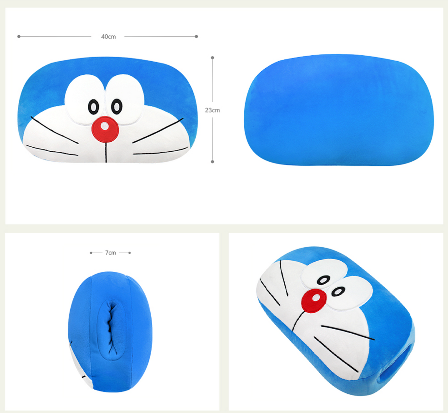 韓國 多啦A夢暖手公仔咕𠱸Cushion