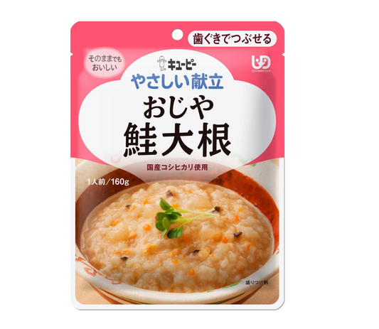 Kewpie 即食軟餐 牙齦柔食系列 鮭魚蘿蔔米粥(100g)
